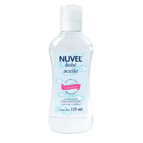 Aceite Nuvel Humectante Para Bebé 125 Ml